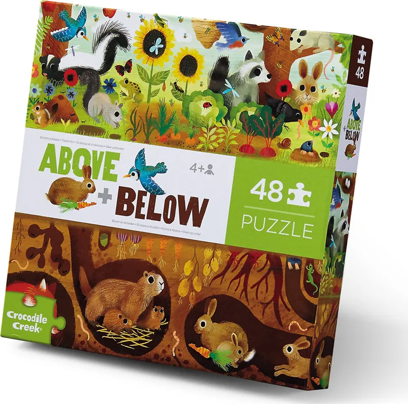 48pc Puzzle - Above and Below Backyard Discovery