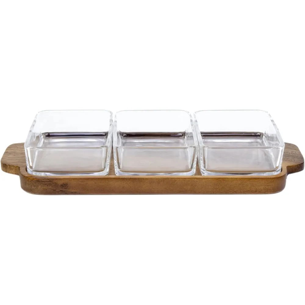 Billi Serving Bowls W/ Tray