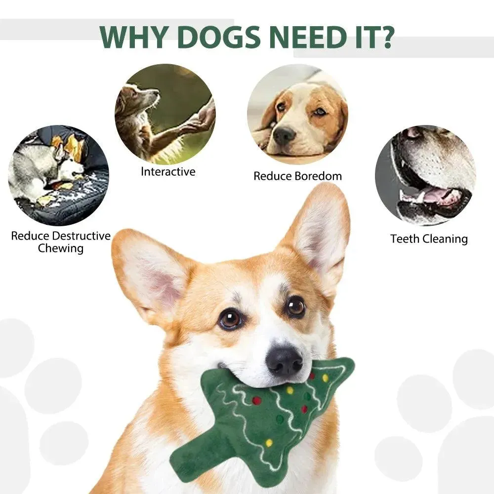 Christmas Dog Chew Toys