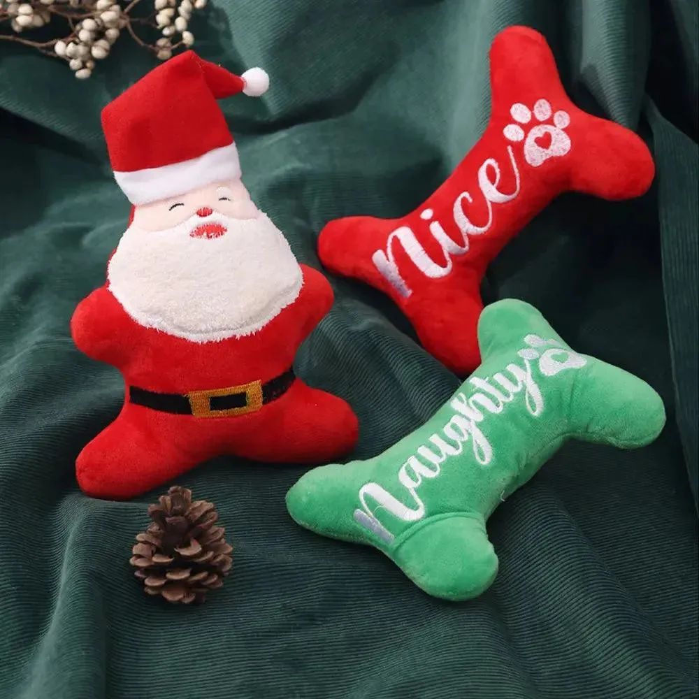 Christmas Dog Chew Toys