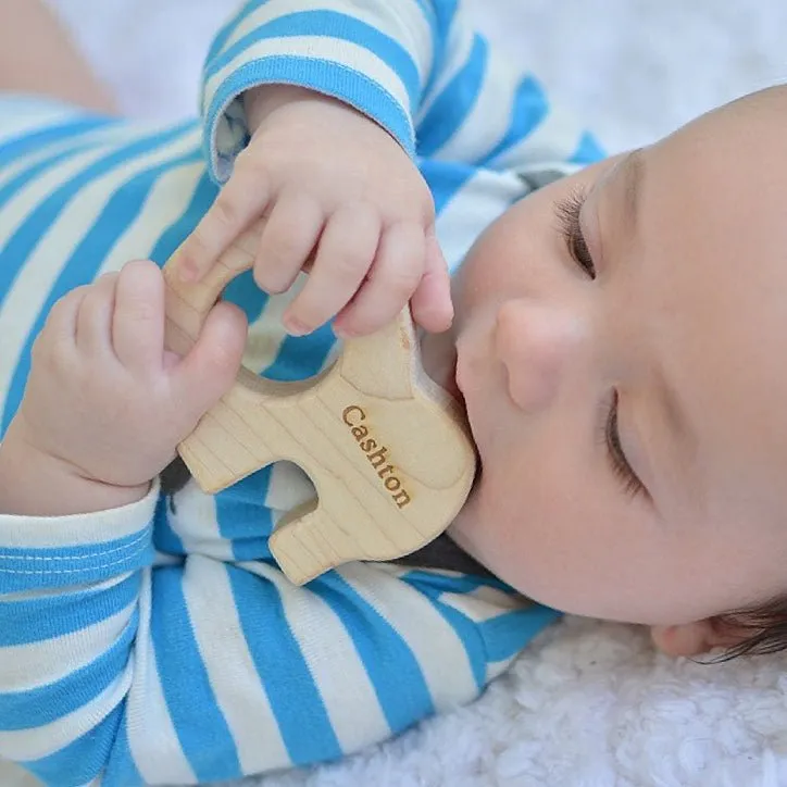 Elephant Wooden Grasping Toy