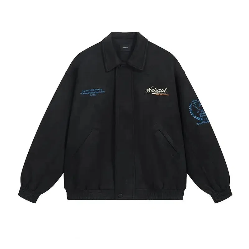 Embroidered Suede Jackets