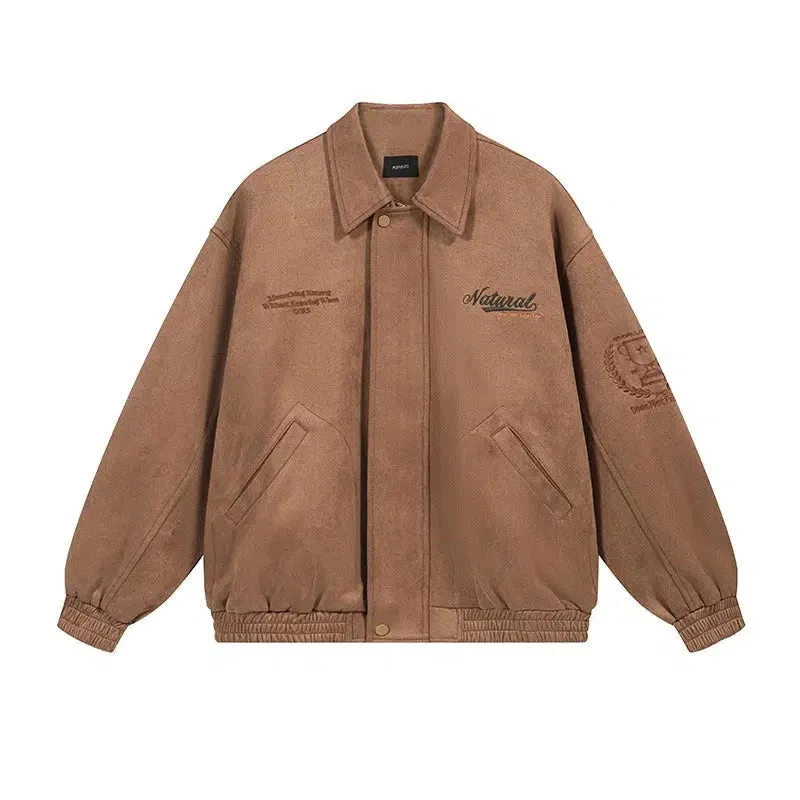 Embroidered Suede Jackets