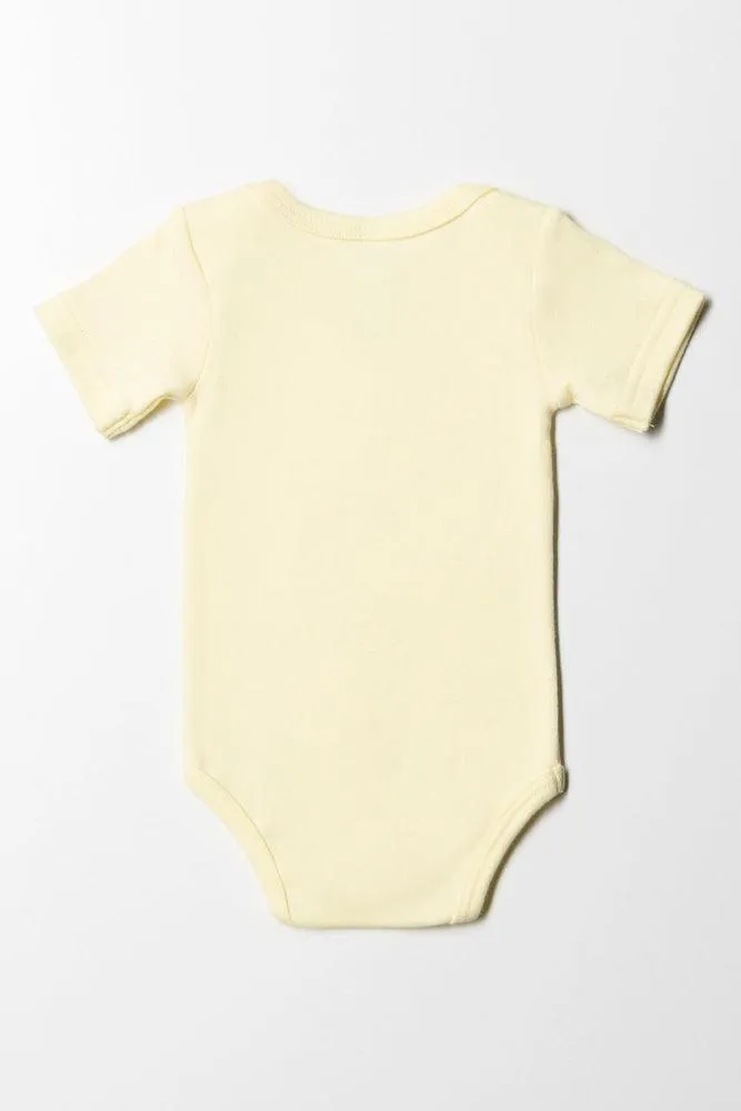 Short Sleeve Bodyvest Yellow
