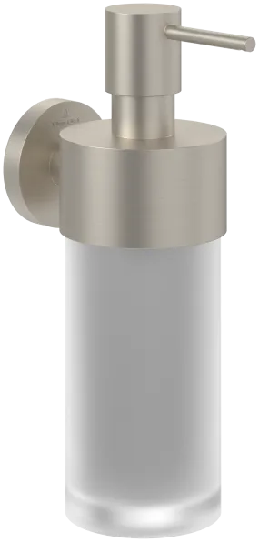 Villeroy & Boch Elements Tender Soap Dispenser Brushed Nickel